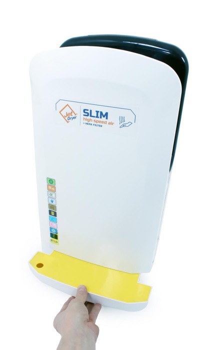 Osoušeč rukou Jet Dryer SLIM bílý